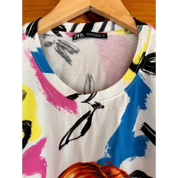 ZARA Printed Shirt L - Picture 3 of 3